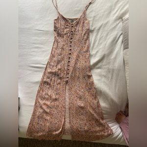 Audrey 3+1 Maxi Floral Dress with Slit